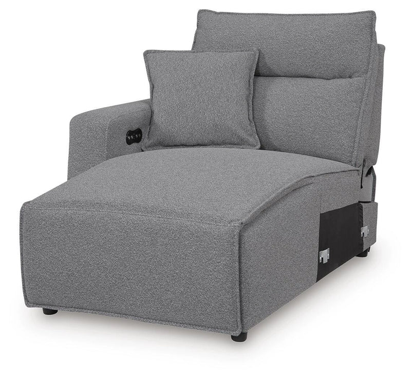Modmax II Reclining Sectional with Chaise and Audio Console