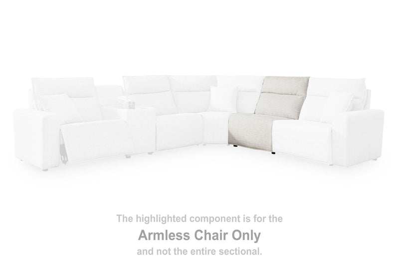 Modmax II Reclining Sectional with Chaise and Audio Console