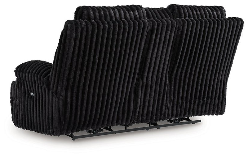 Rhine Falls Reclining Loveseat with Console