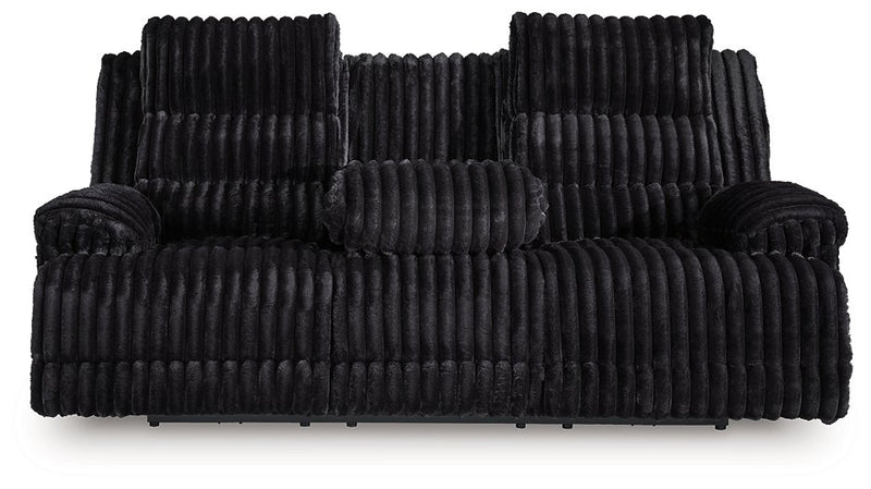 Rhine Falls Power Reclining Sofa with Drop Down Table