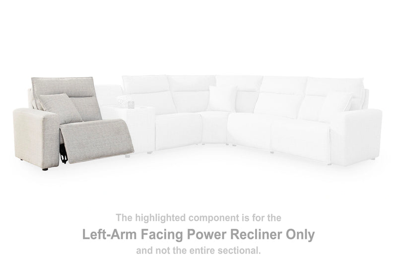 Modmax II Reclining Sectional with Chaise and Audio Console