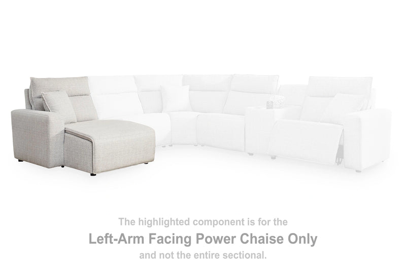 Modmax II Reclining Sectional with Chaise and Audio Console