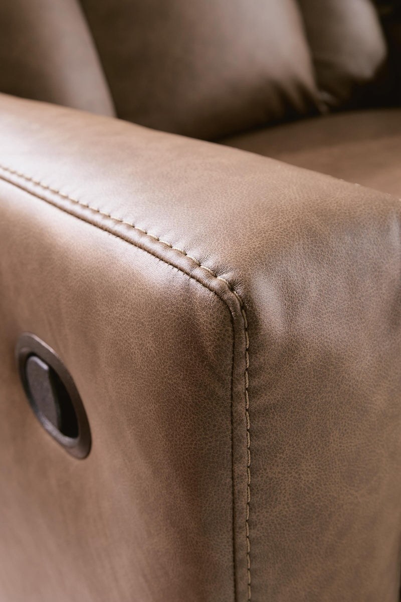 Mackmenville Reclining Loveseat with Console
