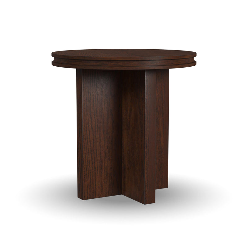 Waterfall W1026-02 Round End Table