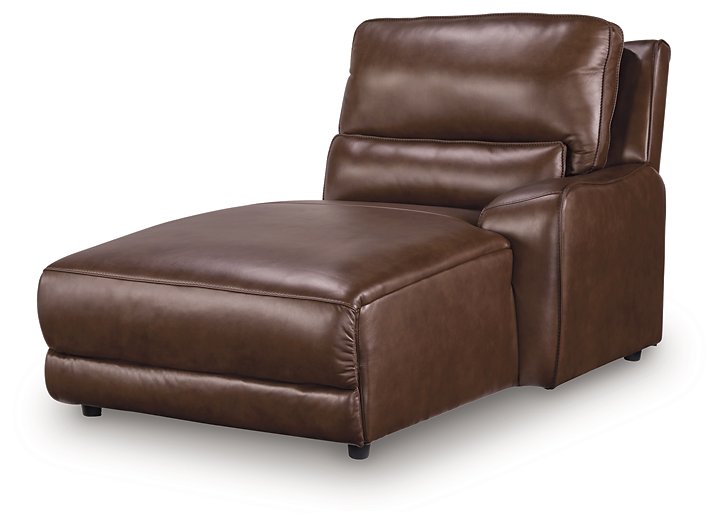 DeepWakes Power Reclining Sectional with Chaise