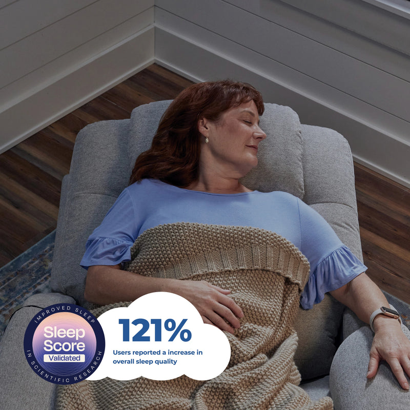 Zecliner Model 2 Petite Latitudes Power Lift Sleep Recliner with Power Headrest & Lumbar