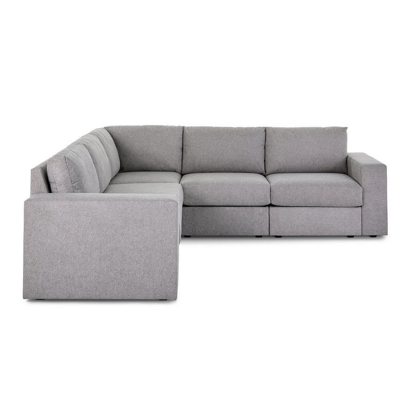 Flex 5-Seat Sectional with Wide Arm - 5000003315