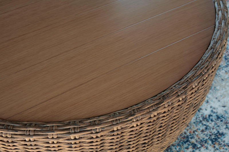 Double Point Outdoor Coffee Table