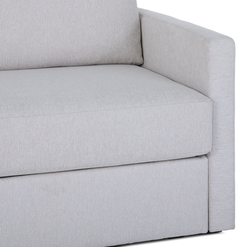 Flex Sofa with Narrow Arm and Storage Ottoman - 5000009321