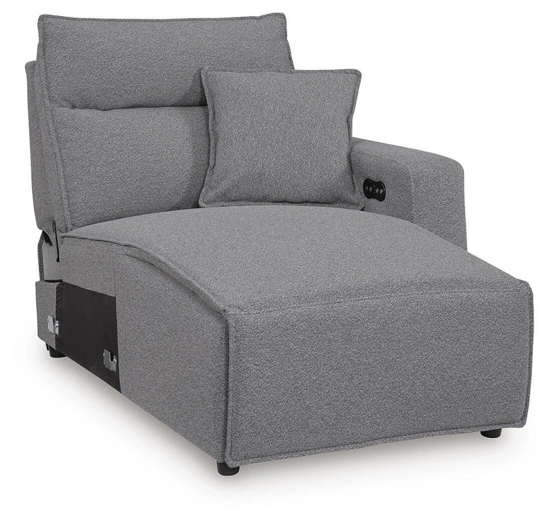 Modmax II Reclining Sectional with Chaise and Audio Console