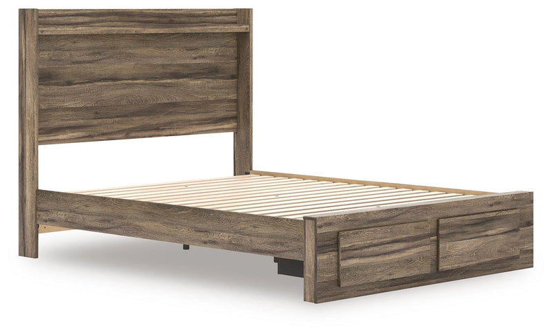 Elbrim Panel Storage Bed