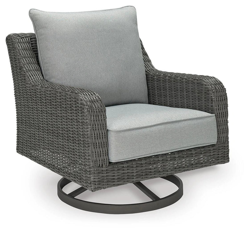 Elite Park Outdoor Swivel Lounge with Cushion